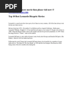 Download Top 10 Best Leonardo Dicaprio Movies by clicktoseo SN94531184 doc pdf