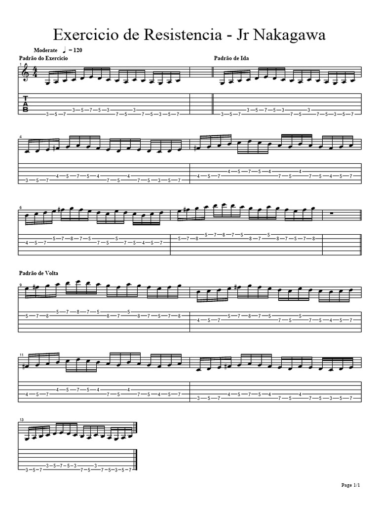 Exercice de Résistance - Jr Nakagawa | PDF
