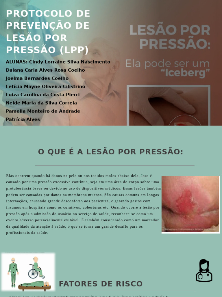 Protocolo de Prevenção de Lesão por Pressão | PDF