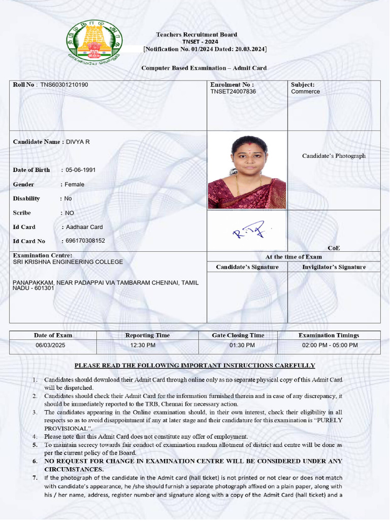TN Set 24007836 | PDF