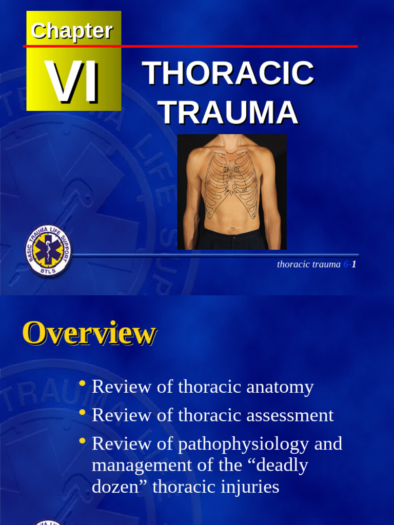 Thoracic Trauma: Assessment & Management | PDF | Thorax | Major Trauma