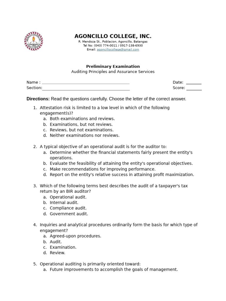Business Risk in Auditing | PDF | Audit | Certified Public Accountant