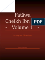 Le dogme islamique - Fatwas Volume 1