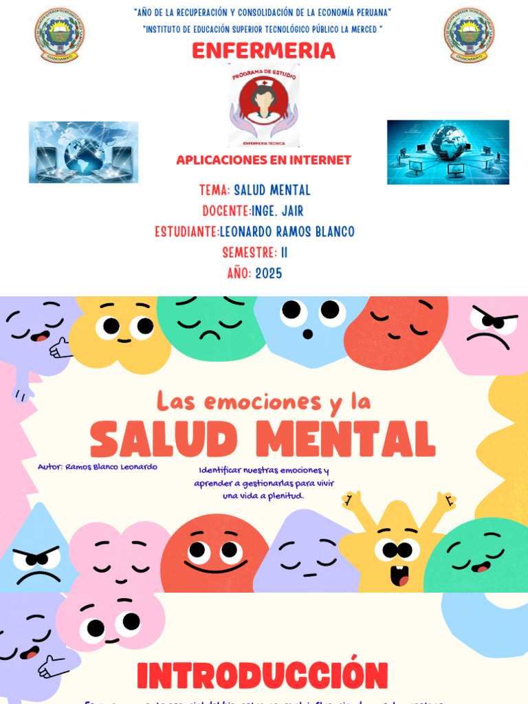 Importancia de la Salud Mental en la Vida | PDF | Salud mental | Las ...