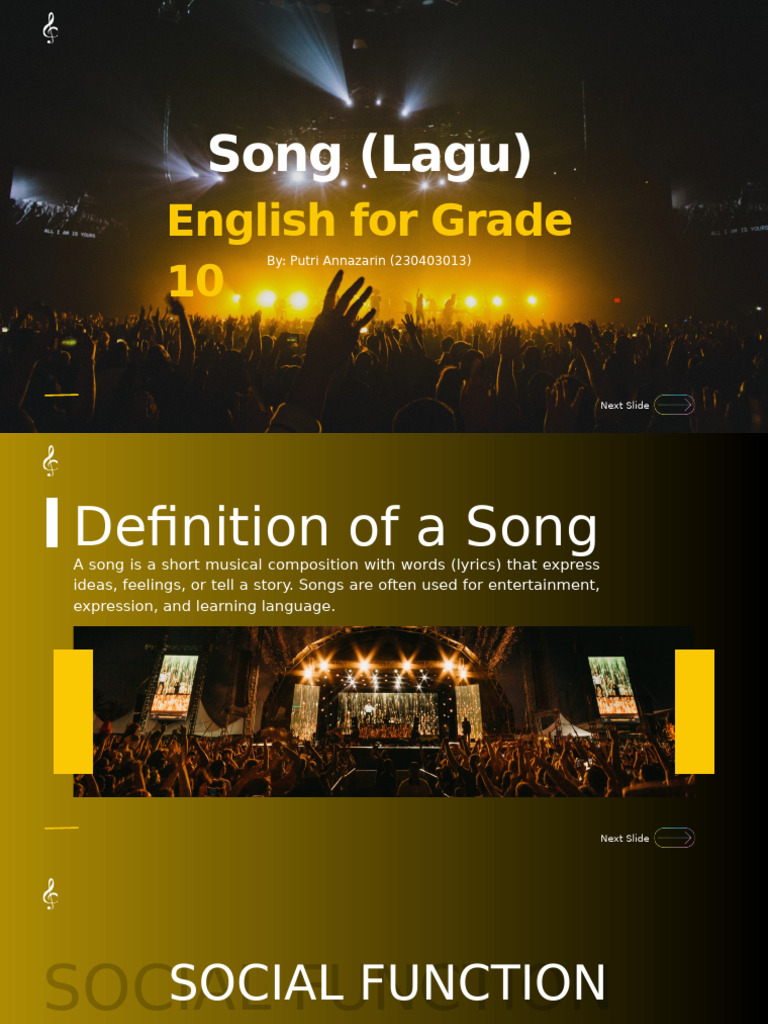 Understanding Song Structure and Function | PDF