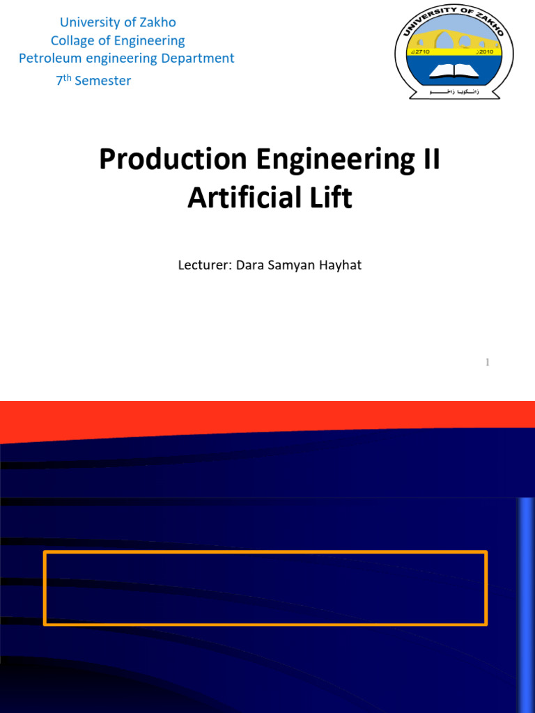 L2 - Artificial Lift | PDF | Pump | Continuum Mechanics