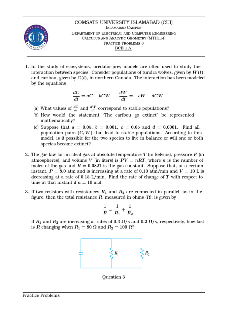 Practice Problems 3 | PDF