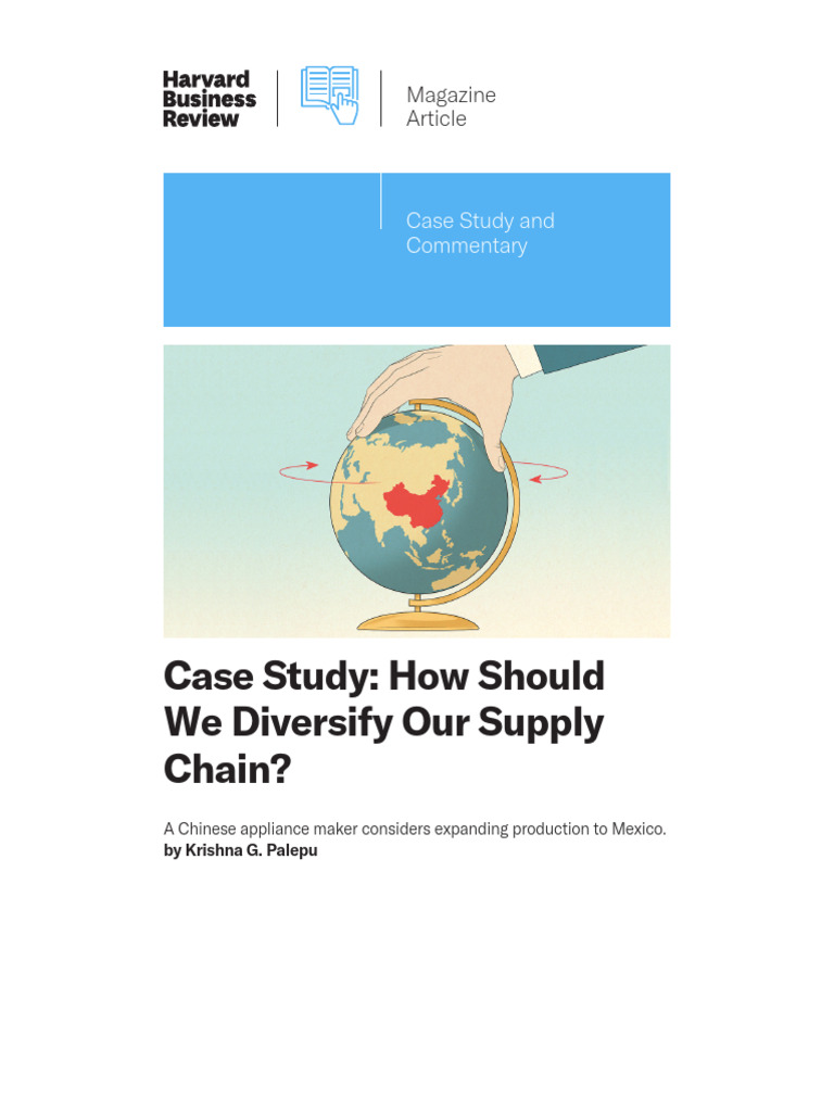 Diversifying Supply Chain to Mexico | PDF | Logistics | Cambodia