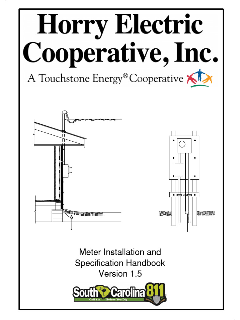 Meter Installation Specification Guide | PDF | Electrical Connector ...