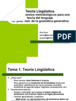 Teoría - Lingüística T1 2 2012 1