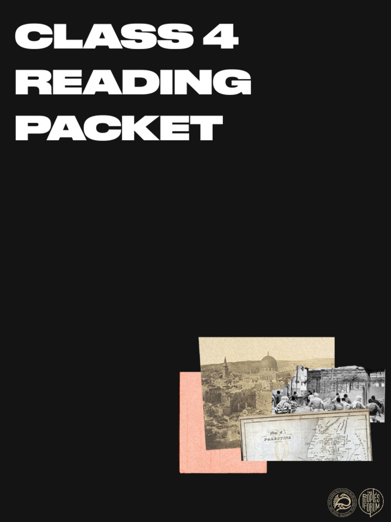 Class+4+Reading+Packet | PDF | Gaza Strip | Hamas