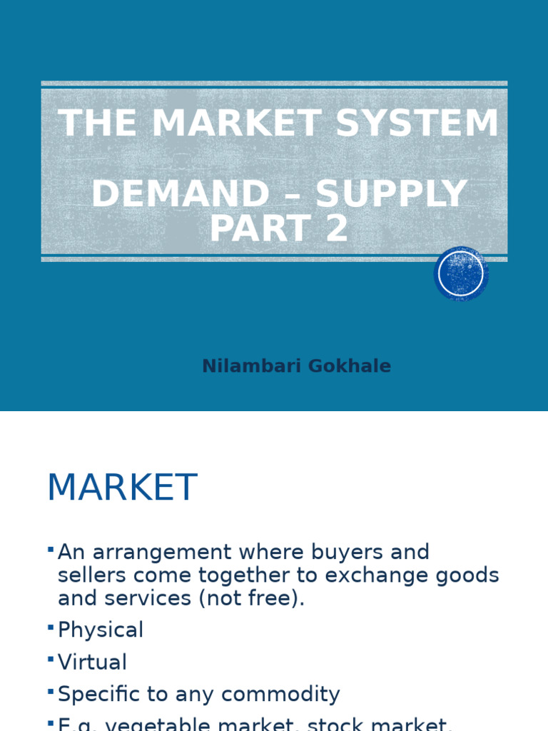 Understanding Demand and Supply Dynamics | PDF | Demand | Supply ...