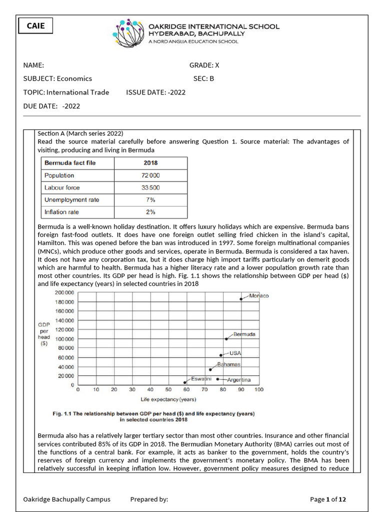 International Trade key | PDF | Devaluation | Exports
