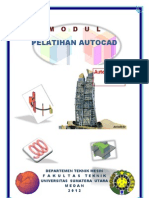 Pelatihan Autocad: M O D U L