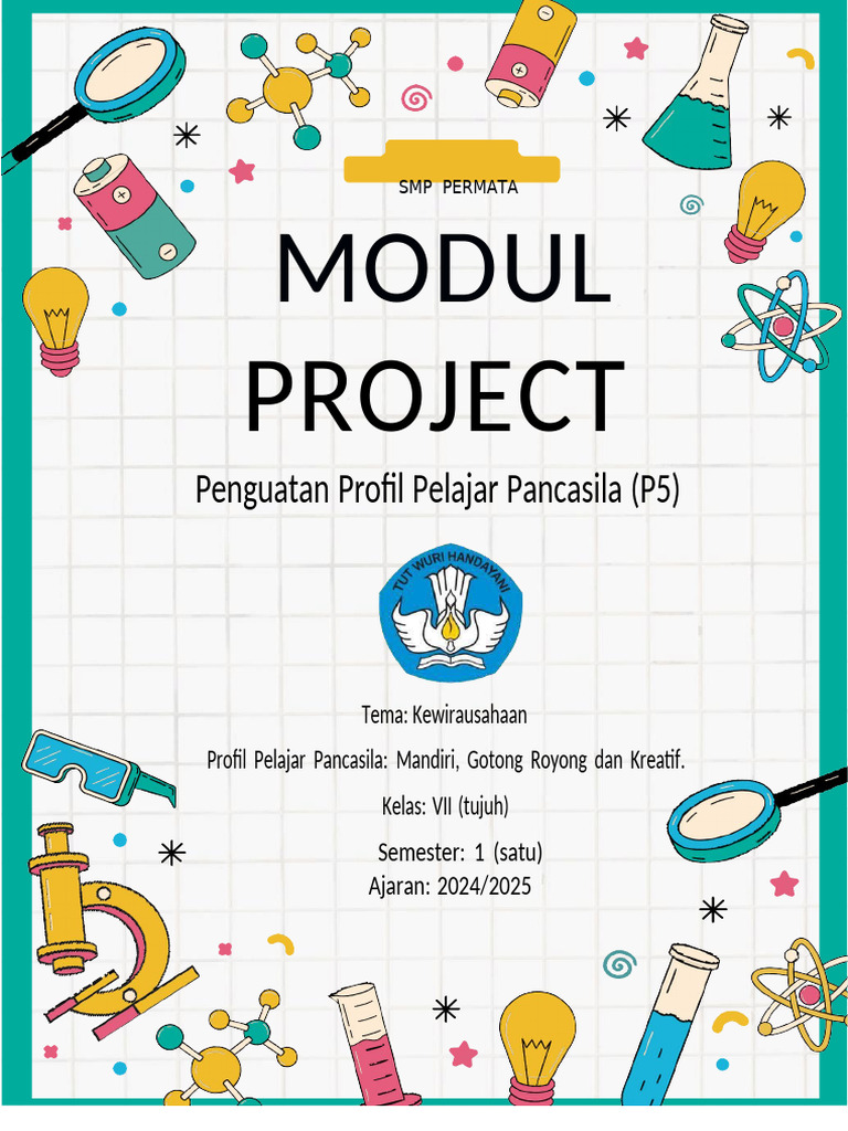 Modul Projek - Modul P5 Kewirausahaan Fase D | PDF