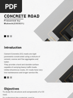 CC Road Construction Process Guide | PDF | Concrete | Road