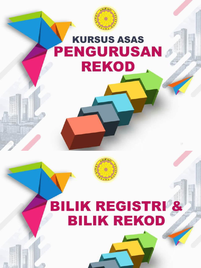 Keperluan Bilik Registri Dan Bilik Rekod | PDF