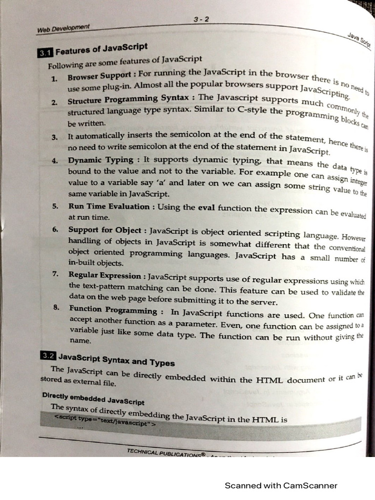 WD CH 3 JavaScript | PDF