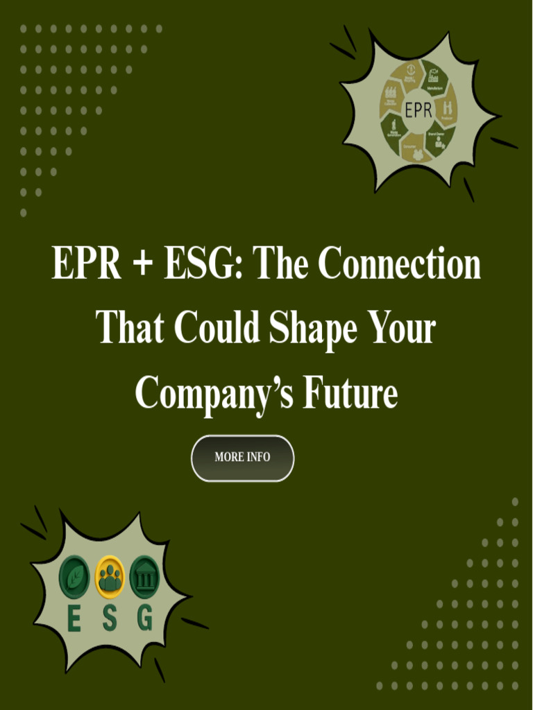 EPR + ESG The Connection That Could Shape Your Company's Future | PDF