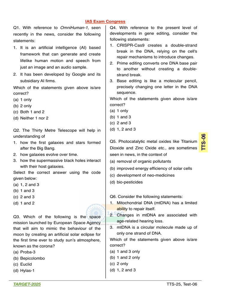 TTS 6 | PDF