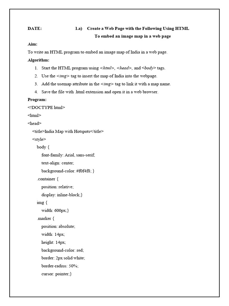 WebTechnology Lab Manual | PDF | Xslt | World Wide Web