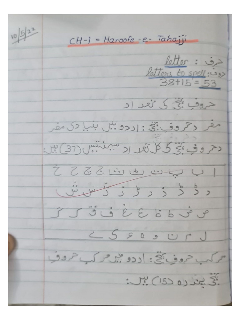 Urdu Notes 1 | PDF