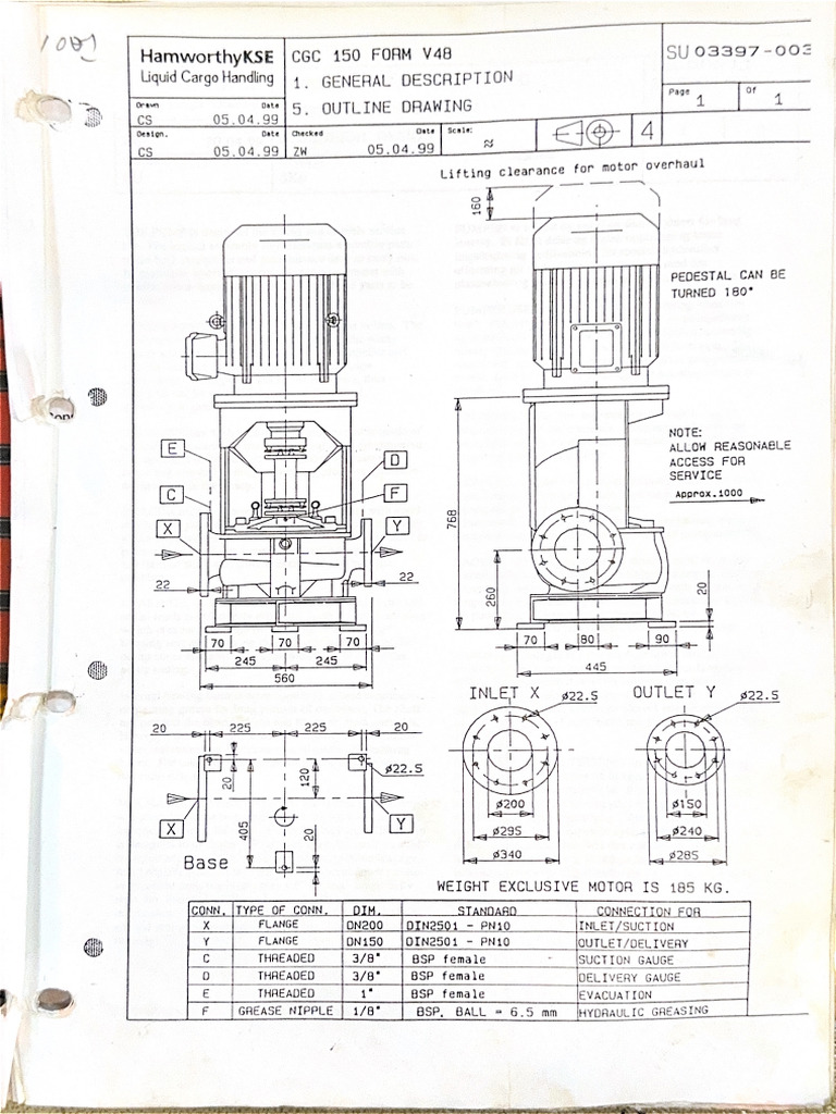 Main SW Pump 2 | PDF