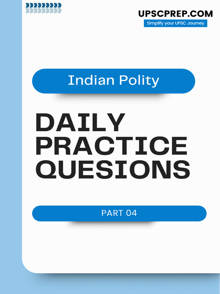 Indian Polity: Fundamental Rights MCQs | PDF | Ex Post Facto Law ...