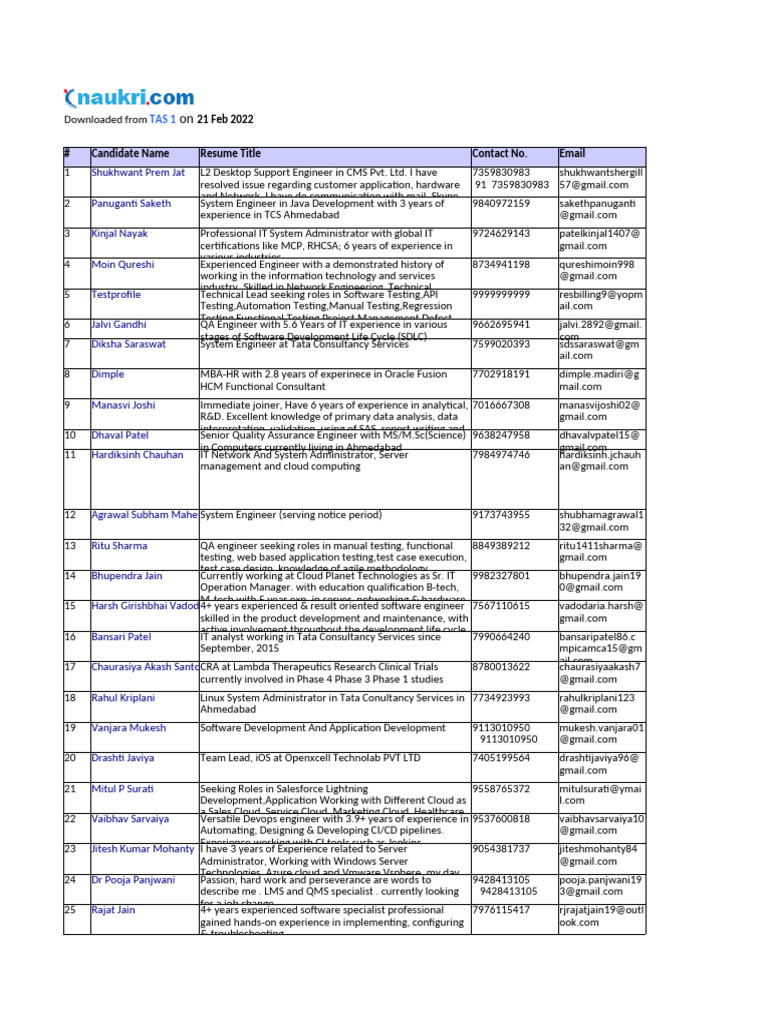 IT Professionals Resume Overview | PDF | Cloud Computing | Software ...