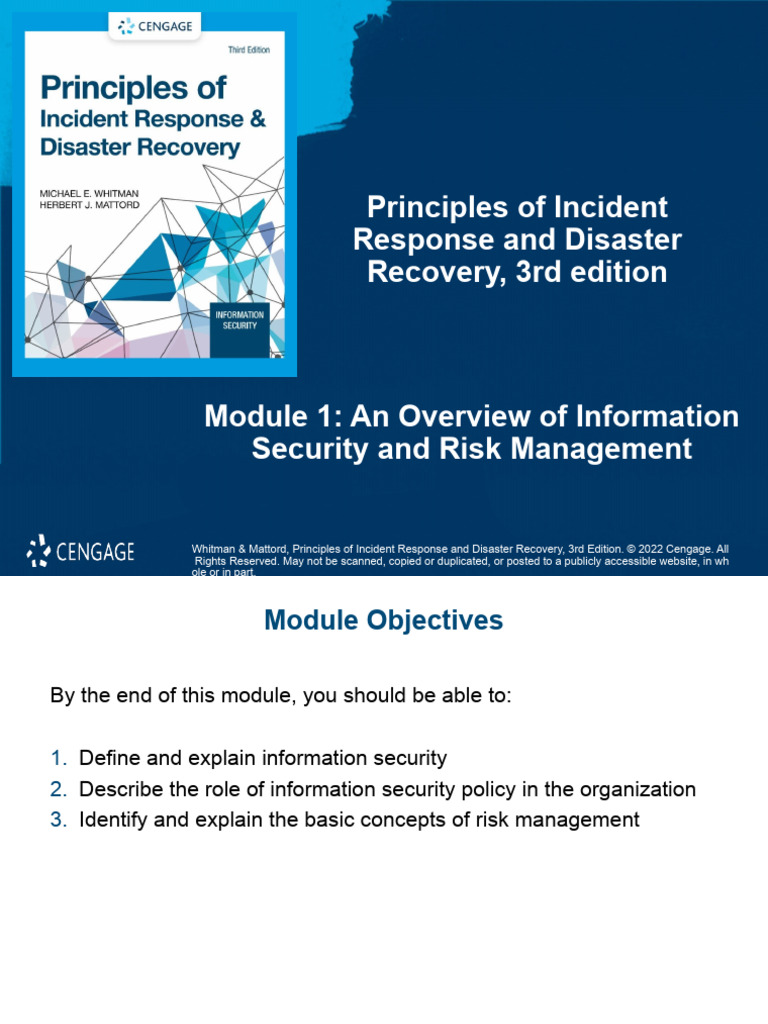 Incident Response & Risk Management Overview | PDF | Information ...