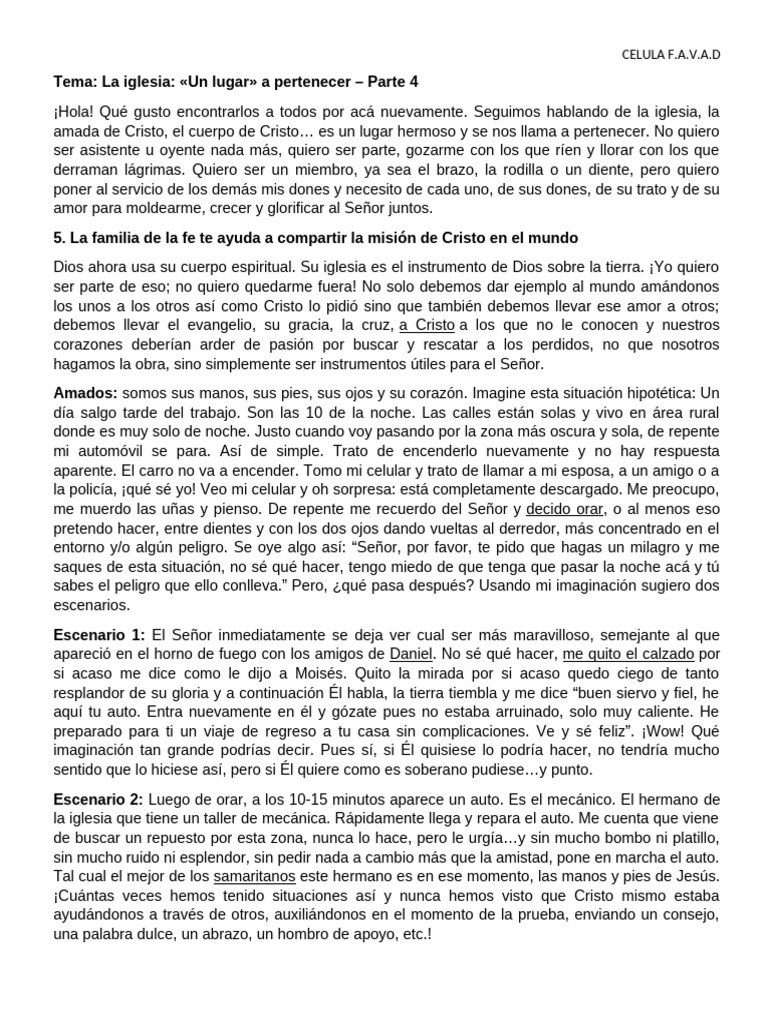 La Iglesia 4 | PDF | Cristo (título) | Amor