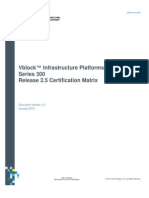 Guide Certification Matrix 300 2.5