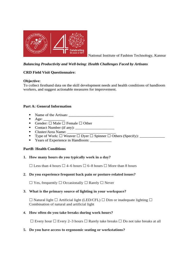 Cr d Questionaire | PDF