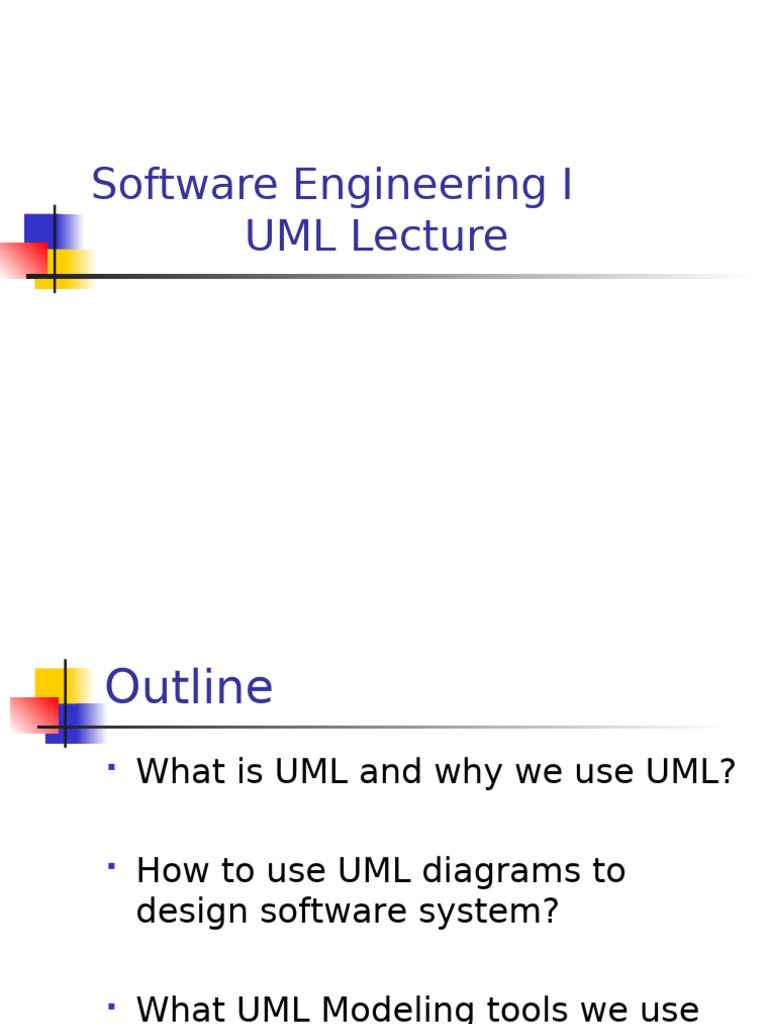 Lec 14 UML Lecture | PDF | Unified Modeling Language | Use Case