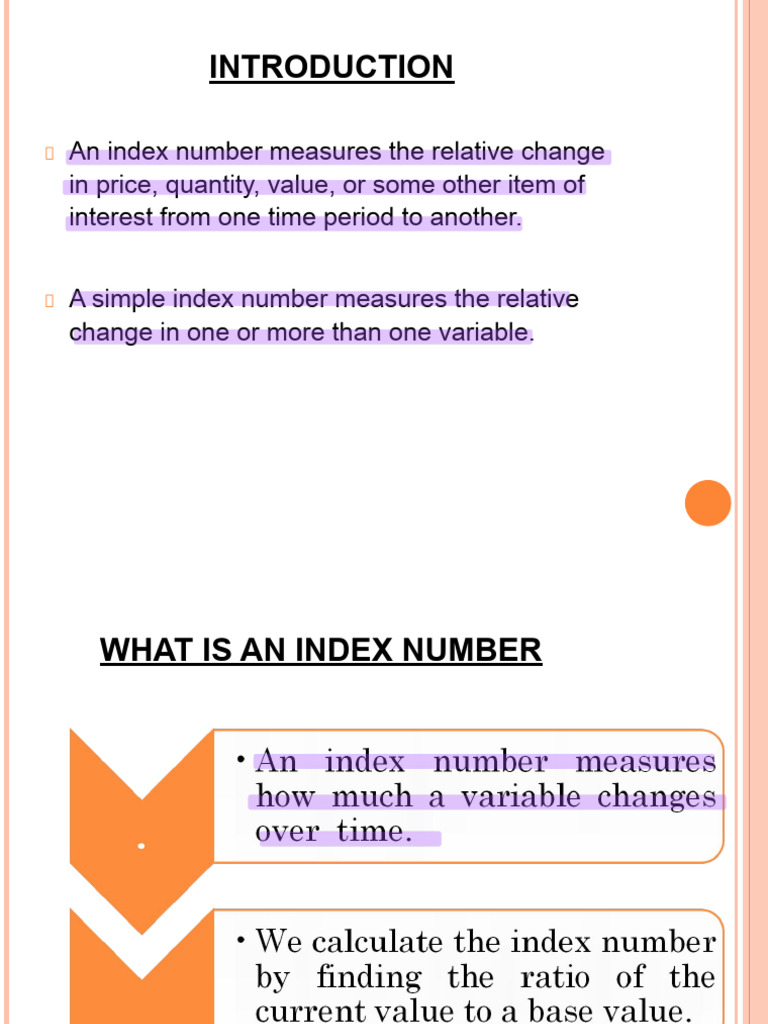 Understanding Index Numbers and Their Uses | PDF | Cost Of Living ...