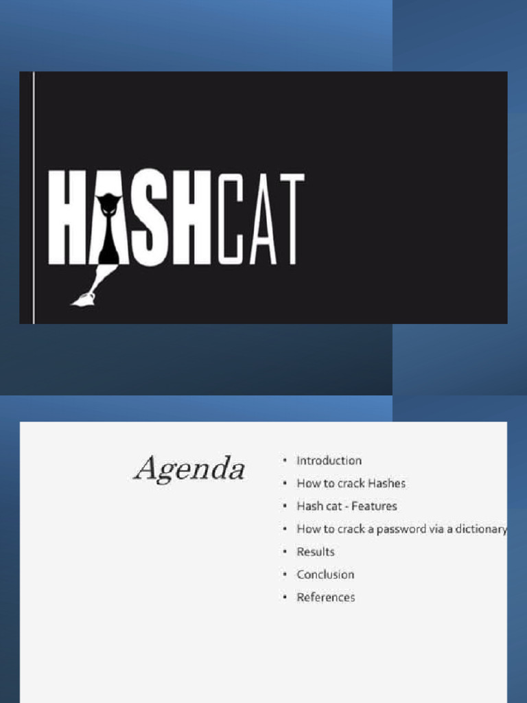 Hashcat | PDF