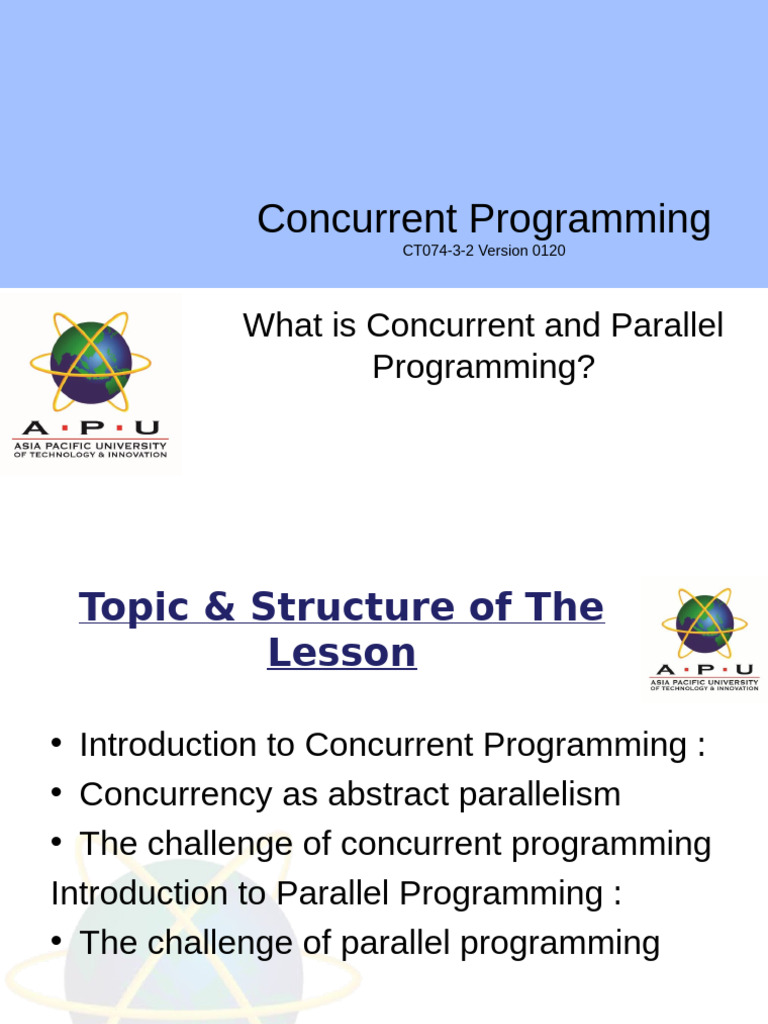 Understanding Concurrent vs. Parallel Programming | PDF | Concurrent ...
