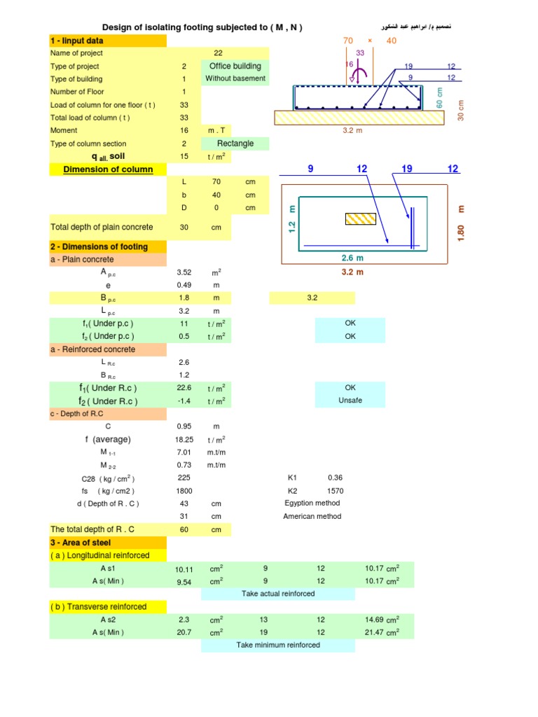 Eccentric Footing | Download Free PDF | Architectural Design | Architecture
