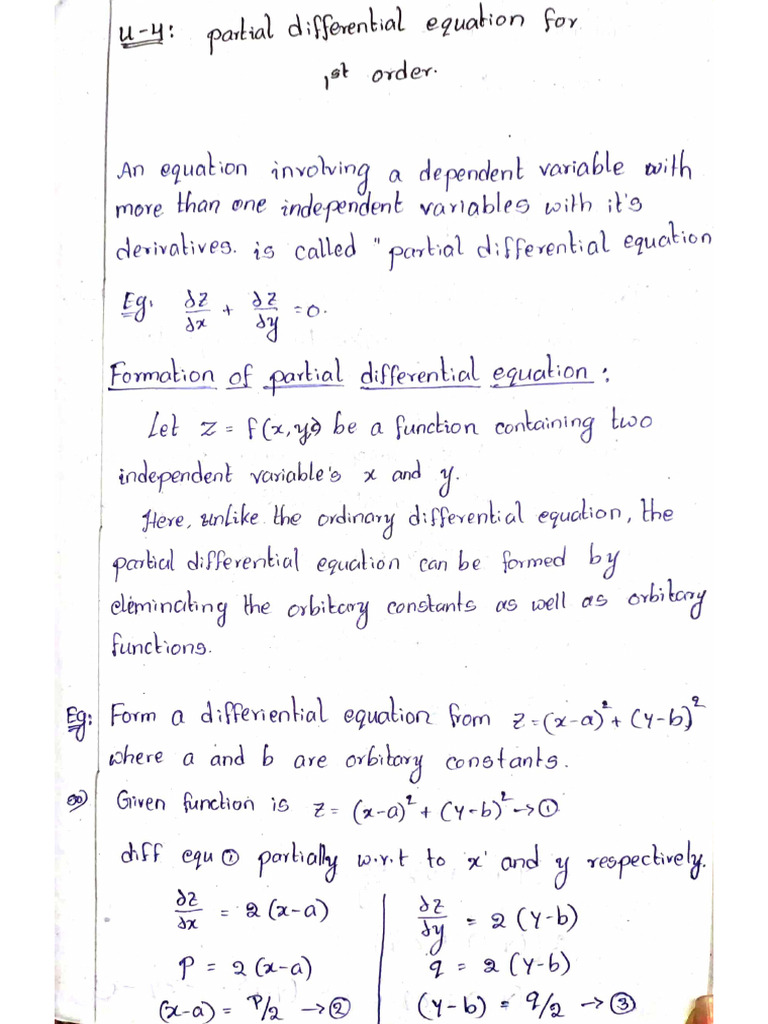 M3 Unit-4 Notes | PDF