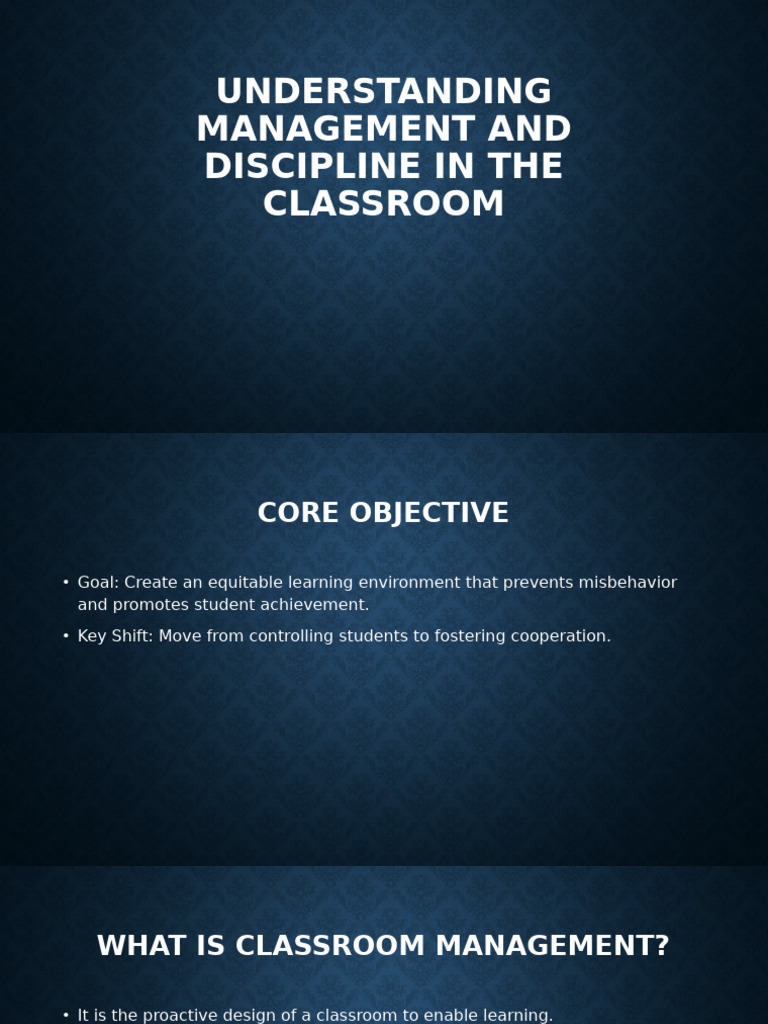 Classroom Management for Student Success | PDF | Cognition | Learning