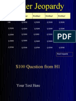 Heading1 Heading2 Heading3 Heading4 Heading5: 100 Q $200 Q $100 Q $100 Q $100 Q $100