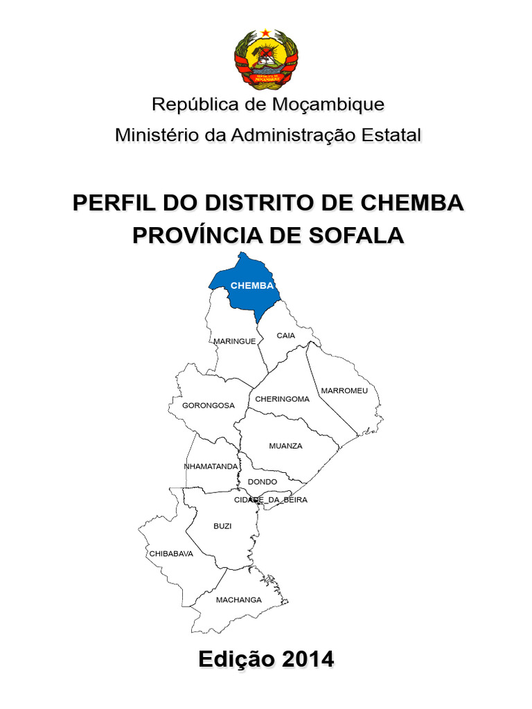 Perfil do Distrito de Chemba, Sofala | PDF | Seca | Moçambique