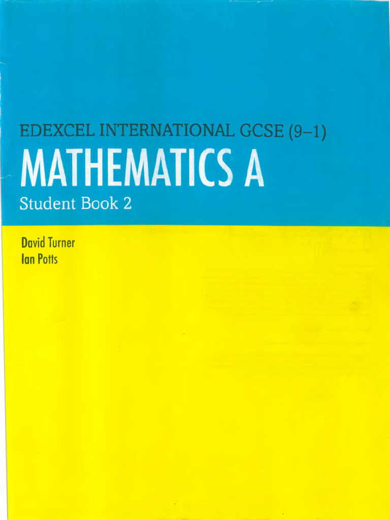 Mathematics A Student Book 2 | PDF