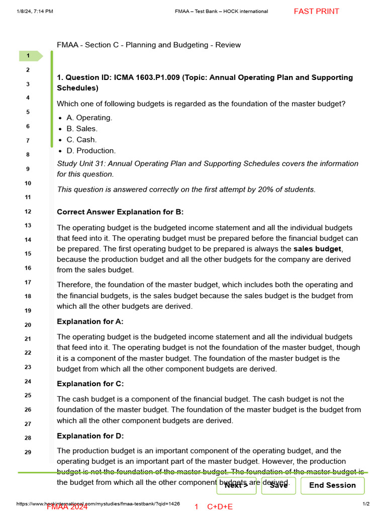 Setion C+D+E | PDF | Budget | Expense