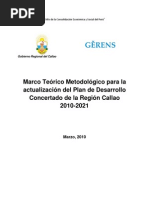 Marco Teorico Metodologico PDCR Callao