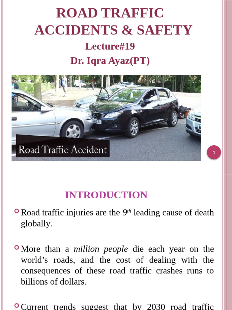 Road Traffic Accidents and Safety Insights | PDF | Traffic Collision ...