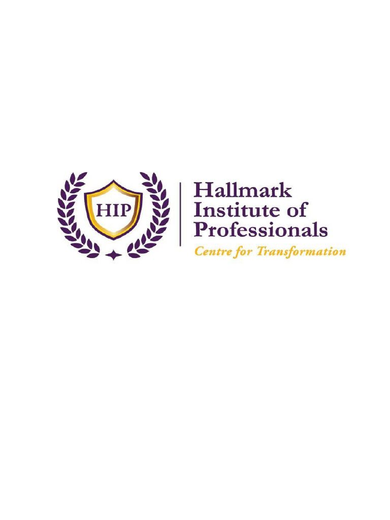Hallmark Institute Overview | PDF