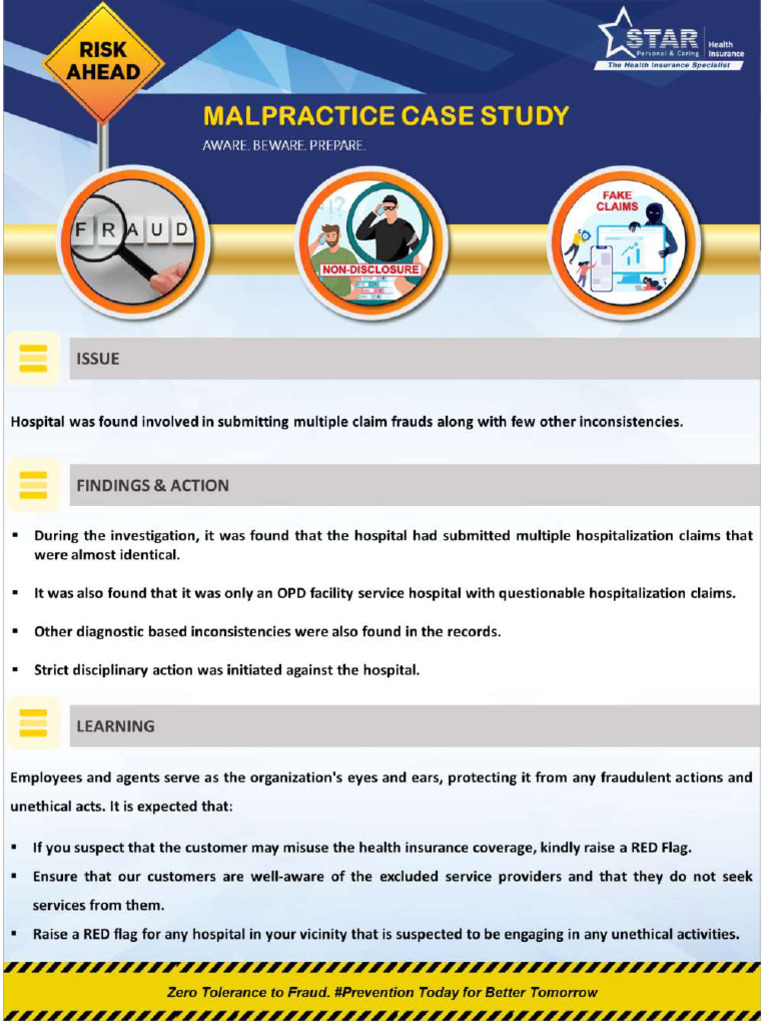 Hospital Malpractice Case Study | PDF