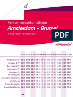 Ic Brussel Dienstregeling 2012