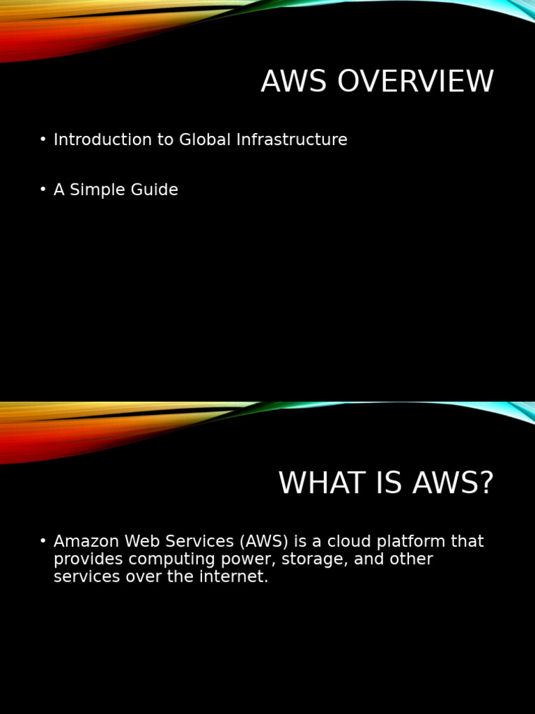 AWS Overview | PDF